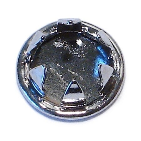 Midwest Fastener 1/2" Chrome Plated Steel Hole Plugs 10PK 79821